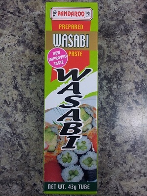Pandaroo Wasabi Paste - prepared